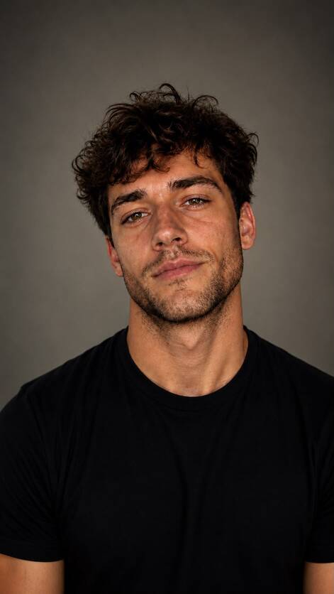 Natural generated headshot result
